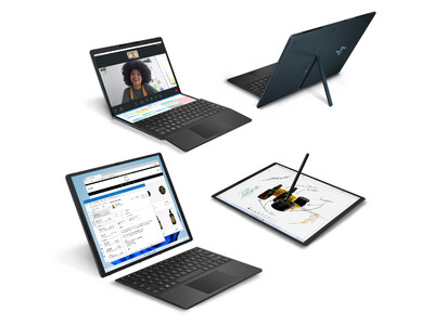 HP Spectre Foldable PC発表、ノート、タブレット、デスクトップに切り替え可能な3 in 1デバイス