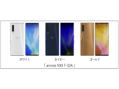 5Gスマートフォン「arrows NX9 F-52A」新発売 企業リリース | 日刊工業 ...