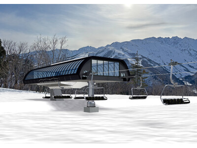 白馬岩岳マウンテンリゾート、山頂と「白馬ヒトトキノモリ」を結ぶ5線サウスリフトを約37年ぶりにリニューアル決定！