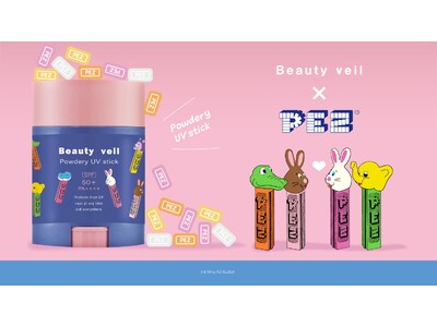 PLAZA限定！『PEZ』デザインのパウダリーＵＶスティックが新発売！《使うのが楽しくなる日焼け止め》