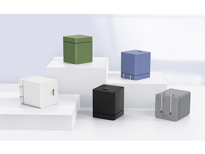 【DIGIFORCE】QOL向上にオススメのアイテム！直線的でシンプルなキューブ型充電器「cube 30W 1C」が新発売。