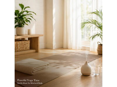 呼吸を深め、心を整えるヨガ・ヒーリングアルバム。Sugar Candy『Peaceful Yoga Time – Gentle Music for Mind and Body』7月24日配信開始