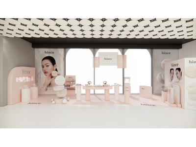 hince、@cosme TOKYOにて期間限定POP-UPストアを開催 “光をまとい、肌になじむ”ラデ...
