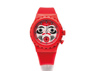 【マディソン・ニューヨーク】日本の伝統「だるま」が腕時計に！1日2回、願いが叶う“目入れ”を体感できる『DARUMA WATCH』を発売