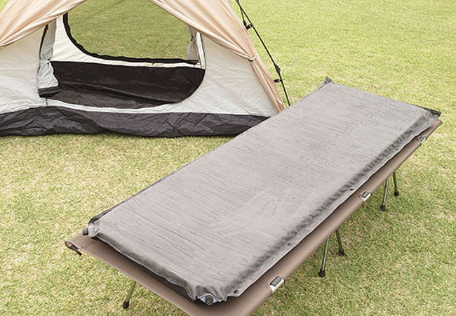 春キャンプの快眠を約束！厚さ8cm高反発ウレタン採用の「インフレータブルマット」が、2月26日9:59まで期間限定タイムセールで超お買い得！