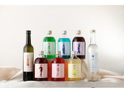 TVアニメ『キボウノチカラ～オトナプリキュア'23～』のキャラクターをイメージしたオリジナルのお酒、8種類が登場