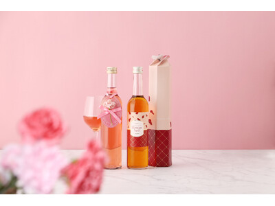 母の日に贈る、花のようなお酒2商品を販売開始