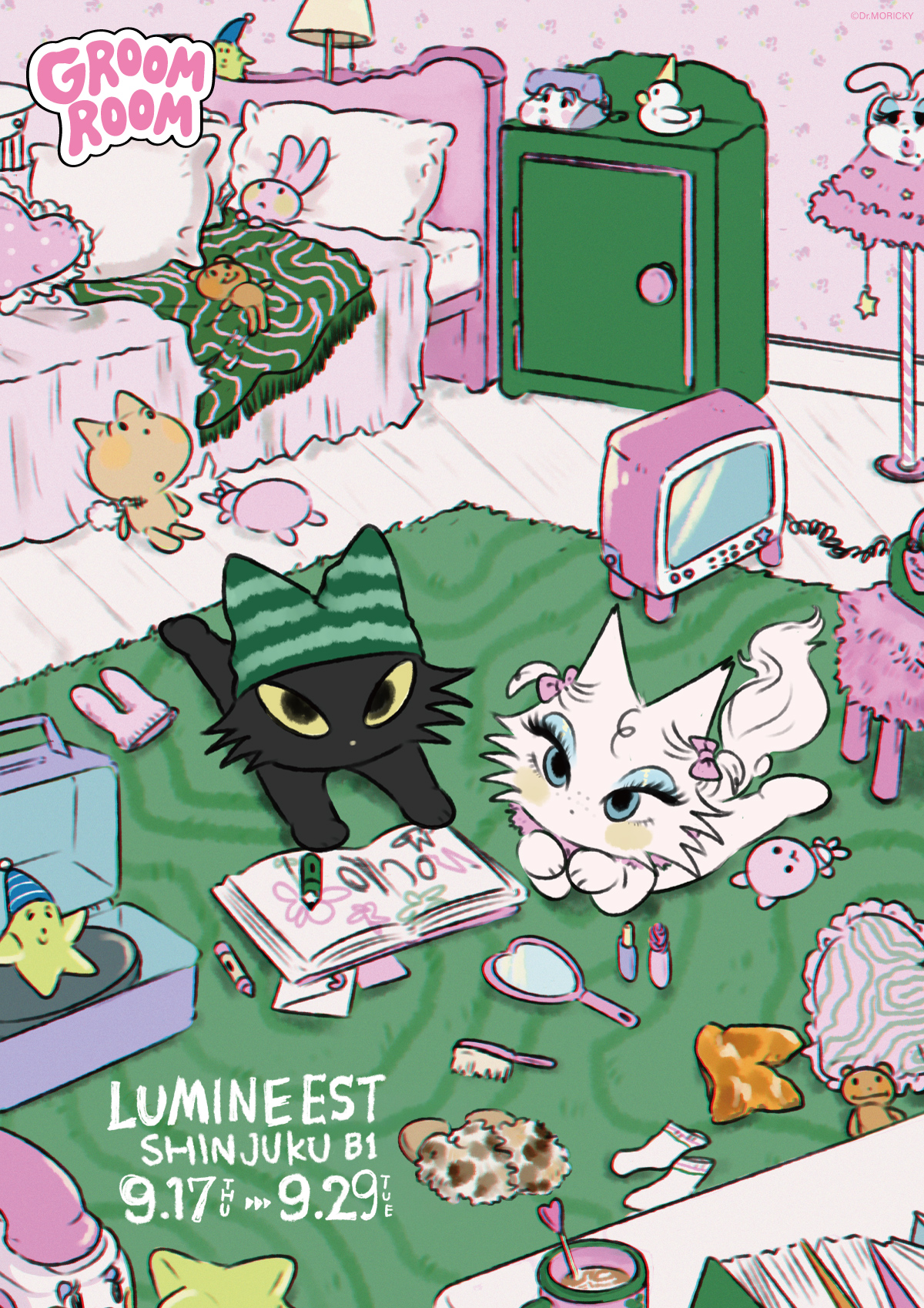 Dr.MORICKY 初のPOP UPイベント「GROOM ROOM」が開催！