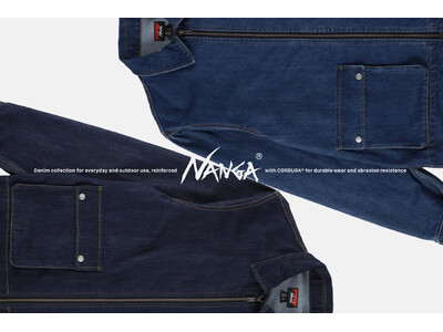 【NANGA】CORDURA(R) DENIMを採用した新作ウェアが登場！