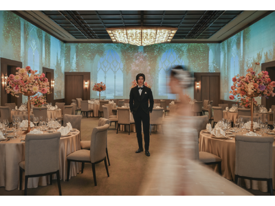 360°プロジェクションマッピングと重要文化財を舞台に、完全オーダーメイドのウエディングをマンダリン オリエンタル 東京にて展開