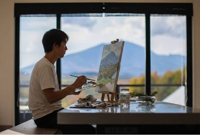 プレスリリース「一棟貸しヴィラリゾート「あさま空山望」、軽井沢・北軽井沢エリアにおけるアート創造拠点を目指し、アーティスト・イン・レジデンスプログラムを始動　11月27日（木）より滞在できるアーティストの募集を開始」のイメージ画像