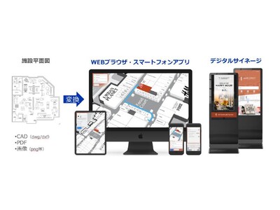 「いつもNAVI インドアマップ powered by Mappedin」がバージョンアップ！　