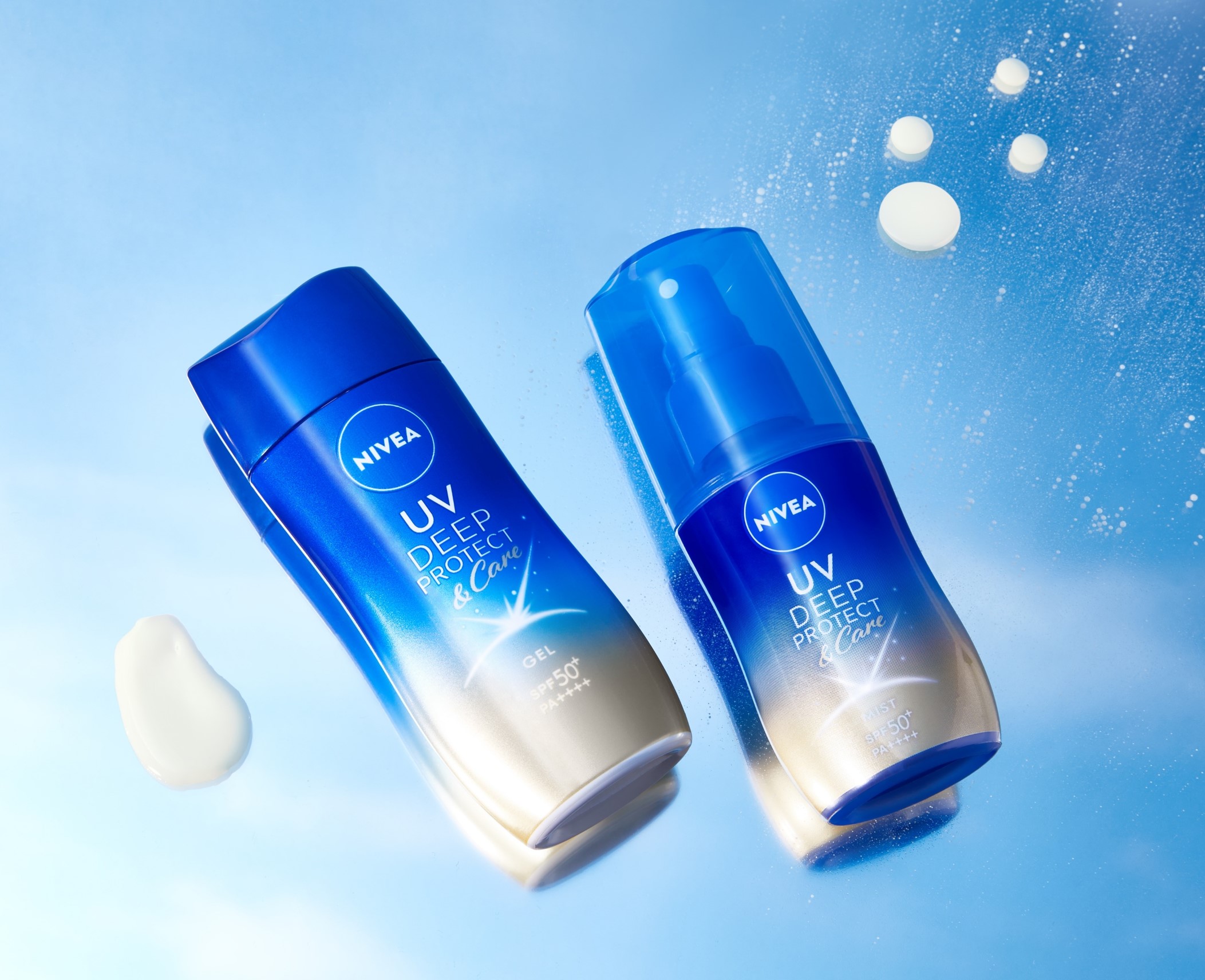 日やけによるシミ予防(*1)UV「ニベアUV ディーププロテクト＆ケア」シリーズが初の大型改良と『ミルクミスト』新登場！