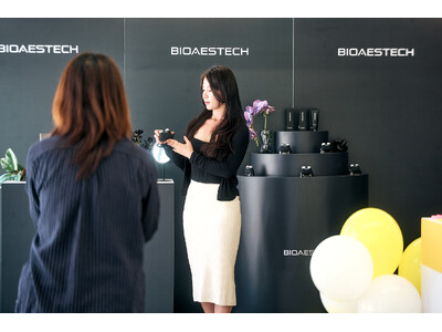 BIOAESTECH、韓国・ソウルにてPOPUPイベントを開催。美容関係者・インフルエンサーなど多くの来場者