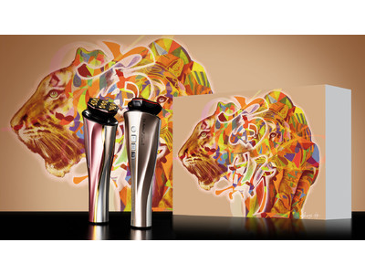 虎を描いたパッケージが限定商品で登場。人気アーティストGeorge HAYASHI氏とコラボレーションした美顔器「 Dr. Arrivo ZeusII」が発売決定。