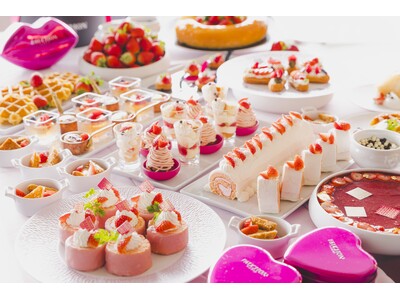 「フォションホテル京都Meetsあまおう」2025年1月8日より、あまおうデザートビュッフェとあまおうア...