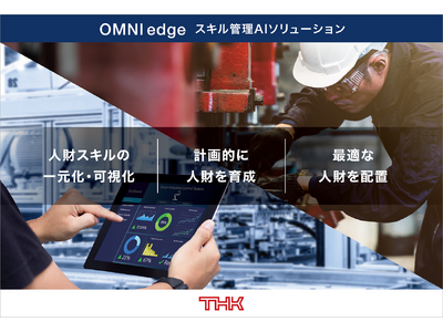 【THK株式会社】「OMNIedge」 スキル管理AIソリューションの提供開始