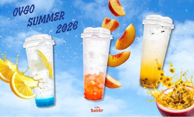 ovgo Bakerの“Cool”な夏がスタート！MEGAドリンク＆爽快なサマーメニューが盛りだくさん