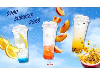 ovgo Bakerの“Cool”な夏がスタート！MEGAドリンク＆爽快なサマーメニューが盛りだくさん