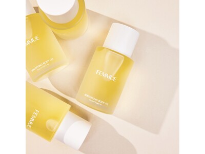 FEMMUE〈ファミュ〉からバクチオールオイルで、明るく透明感のあるハリ肌へ導くボディオイルが数量限定発売。