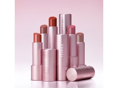 この世界に、美しい色を。FEMMUE〈ファミュ〉から初のリップスティックコレクションが登場。