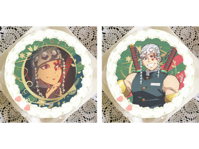 「鬼滅の刃」遊郭編で大活躍の宇髄天元デザインクリスマスケーキ 予約受付期間延長決定!