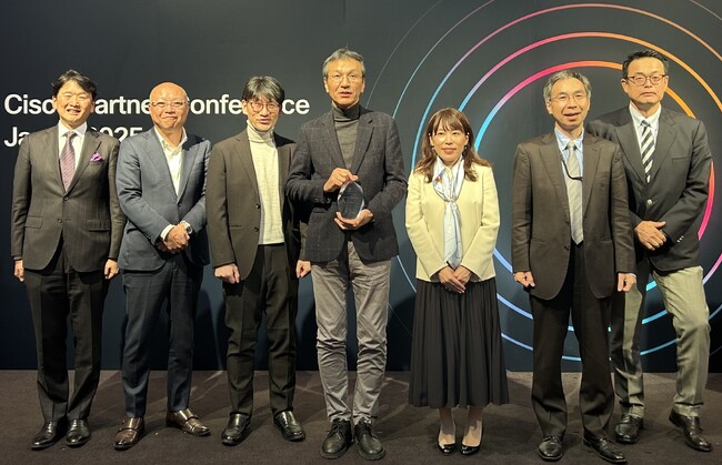 シスコシステムズ合同会社主催「FY25 Cisco Japan Partner Award」で「Collaboration Partner of the Year」を受賞