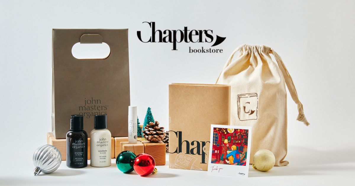Xmasコフレのような12月に。本×出会いのChapters書店、選書テーマ「ありがとう」にちなんだ4作品とリップのギフトを添え、1年分のありがとうを。