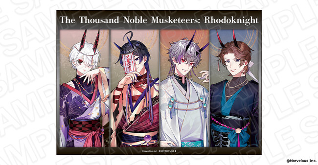 【京都国際マンガ・アニメフェア（京まふ）2025】千銃士:Rhodoknightの同時通販スタート！