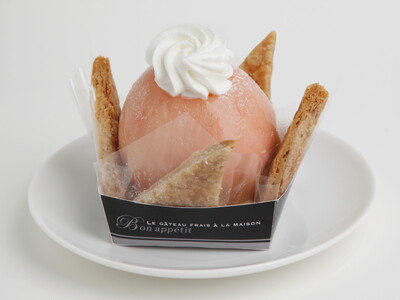 【新宿高島屋】毎年人気！旬の桃の味を楽しめるケーキ、ジェラート、デザートがそろう２週間！「ふくしまの桃メニューフェア」、7月22日（水）から開催！