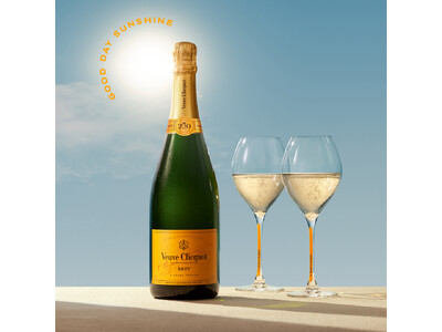 太陽のような輝きをはなつヴーヴ・クリコと共に、この夏、とっておきのシャンパーニュ体験を【Veuve Clicquot　GOOD DAY SUNSHINE】