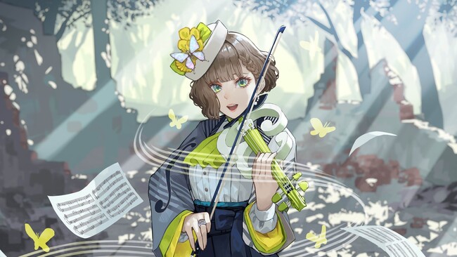 クラシック×最新テクノロジー、東京交響楽団が特別監修　業界初 ”バーチャルアーティスト”開発プロジェクトから初のヴァイオリニスト「白玉響ふわり」デビュー！