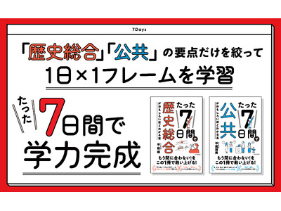 共通テスト「歴史総合」「公共」で“捨て問”を作らない！　最短1週間で最大25点数を積み上げる「直前対策」参考書