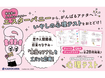 �؍�����Z����ɂ���l�C�̃L�����N�^�[�u�G�X�^�[�o�j�[�v�̐S���e�X�g�{���o��I