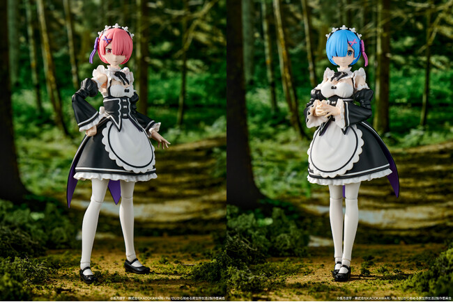 KADOKAWA PLASTIC MODEL SERIES 「Re:ゼロから始める異世界生活」 ラム / レム 予約開始！