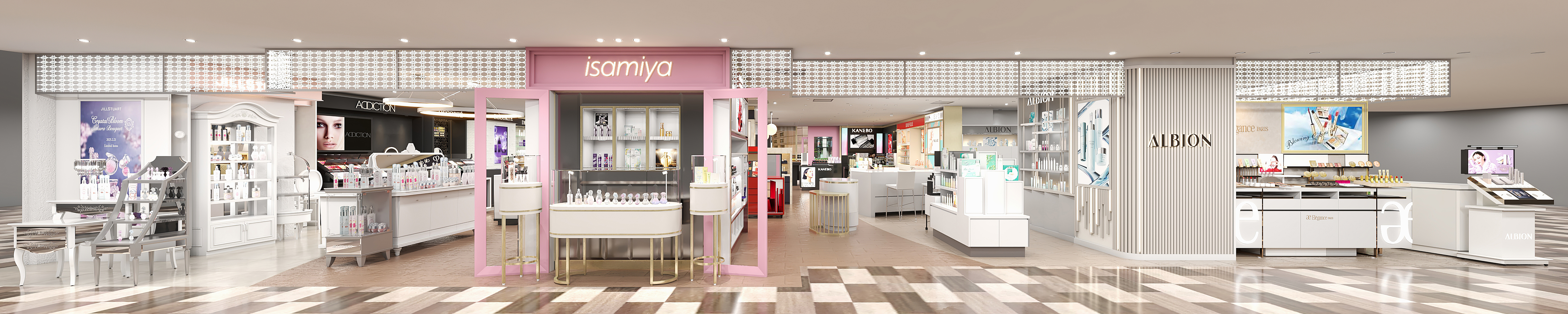 ペリエ千葉開業時から共に62年、老舗コスメティクスショップ「isamiya」が店舗を拡大してリニューアルオープン【2025年8月27日（水）】