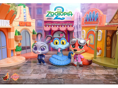 『ズートピア2』のキャラクターが可愛いデフォルメフィギュアに！「コスビ」シリーズ新作が続々登場！