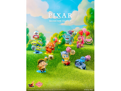 PLAZA限定！ディズニー＆ピクサー作品のキャラクターが風船を持ったデフォルメフィギュアになって登場！