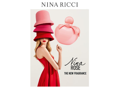 ニナ リッチ パルファムより、ローズの新鮮さと陽気さを包み込んだ「ニナ ローズ オーデトワレ」を発売