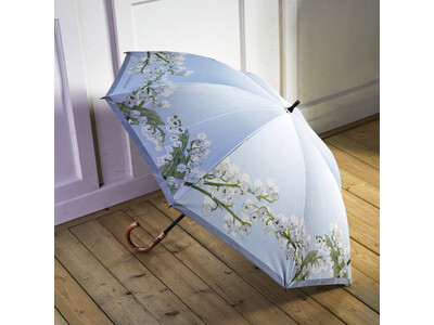 服飾雑貨メーカー川辺株式会社　雨の日も晴れの日も華やかに！「ニコライ バーグマン」晴雨兼用傘の新作が登場！