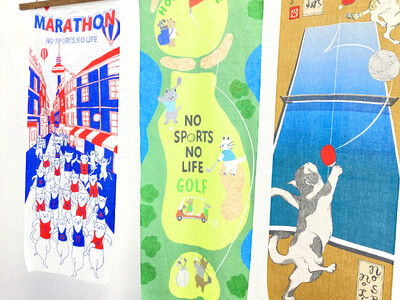 服飾雑貨メーカー川辺株式会社　30種目のスポーツを楽しむ猫たちをモチーフにしたオリジナルブランド『NO SPORTS NO LIFE』新発売！