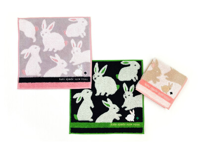 【服飾雑貨メーカー 川辺株式会社】 これからの季節におすすめ！「ケイト・スペード ニューヨーク」より、新作ハンカチシリーズ登場