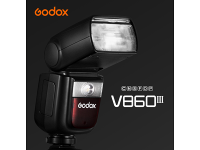 【新発売】新しい機能が追加されました。Godox V860IIIカメラフラッシュは予約販売を開始。