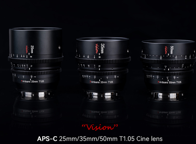 H͍ŏ̃Vl}Y𔭔܂B25mm T1.05A35mm T1.05y50mm T1.05I