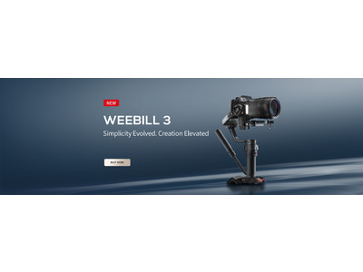【新商品情報】ZHIYUN Weebill 3 カメラジンバル新発売、音-光-手ぶれ補正が一体型 