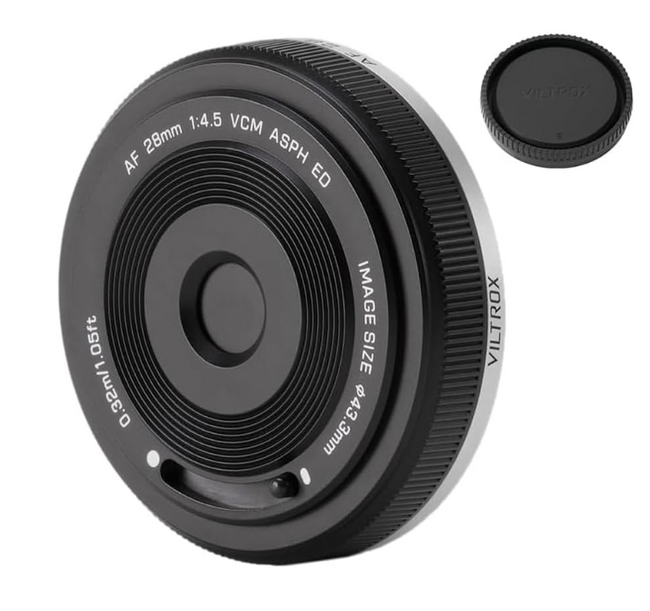 超軽量広角単焦点レンズ「VILTROX AF 28mm F4.5」、Zマウント対応で新発売