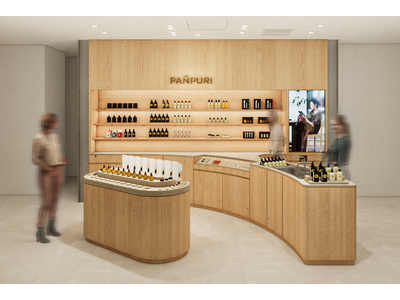 『PAÑPURI（パンピューリ）』 伊勢丹新宿本店ビューティーアポセカリーに 心と身体に寄り添う新たな空間が誕生 日本限定の新作フレグランスを先行発売