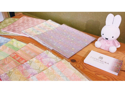 【龍村美術織物】表参道 茶茶の間 にて第２回ポップアップストアを開催！｜12/5（金）～12/7（日）＜３日間限定開催＞