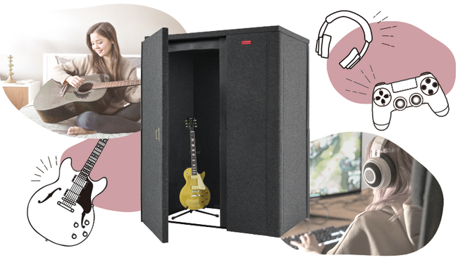 理想の音環境を作るセルフ組み立て式防音ブース　宮地楽器 VERY-Q Plus 0.8畳サイズを新発売　発売を記念してオプションプレゼントキャンペーンを実施
