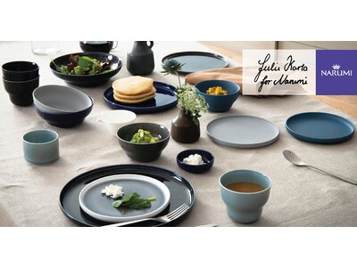 【新発売】デンマークで話題のフードブロガーと日本の洋食器ブランドが創り出す、ヒュッゲな暮らしを彩る器「Julie Karla for NARUMI」